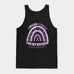 I Wear Purple For My Nephew Lupus Awareness Tank Top